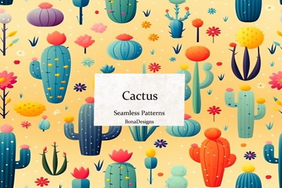 Cactus Seamless Pattern: A Versatile Digital Design Tool