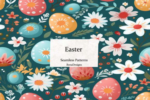 Easter Seamless Pattern