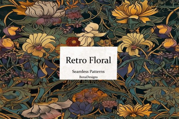Embracing the Charm of Retro Floral Seamless Patterns