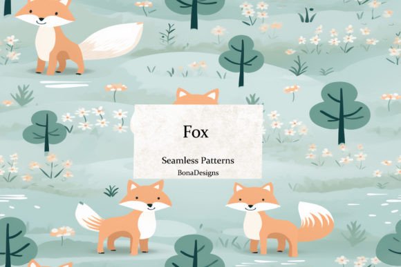 Fox Seamless Pattern: The Versatile Digital Asset for Creative Projects