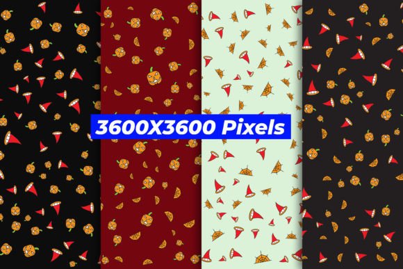 Halloween Pattern and Wrapping Paper