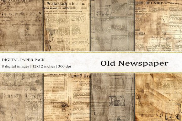 Reviving the Past: How Old Newspaper Digital Papers Transform Modern Creative Projects