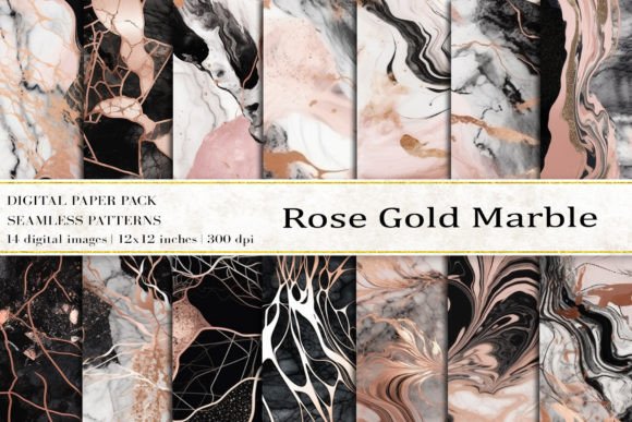 Rose Gold Marble Digital Papers: A Practical Guide to Elevating Your Creative Projects