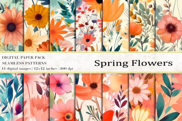 Spring Flowers Digital Papers: A Practical Review for Creative Professionals