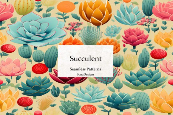 Succulent Seamless Pattern: The Ultimate Digital Asset for Modern Creatives