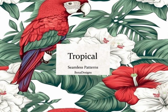 Unlocking Creativity with the Tropical Seamless Pattern Digital Collection