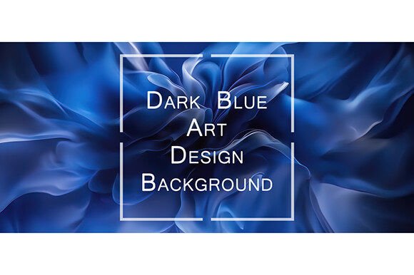 Unlocking Professional Aesthetics: The Power of Dark Blue Art Design Background with Blue Color Waves