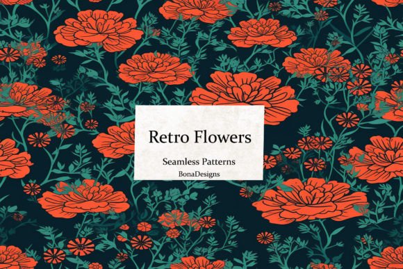 Unlocking the Potential of Retro Flowers Seamless Pattern for Your Creative Projects